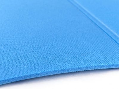TAPPETINO PIEGHEVOLE cm 180x50x0,8 AZZURRO-5 pieghe